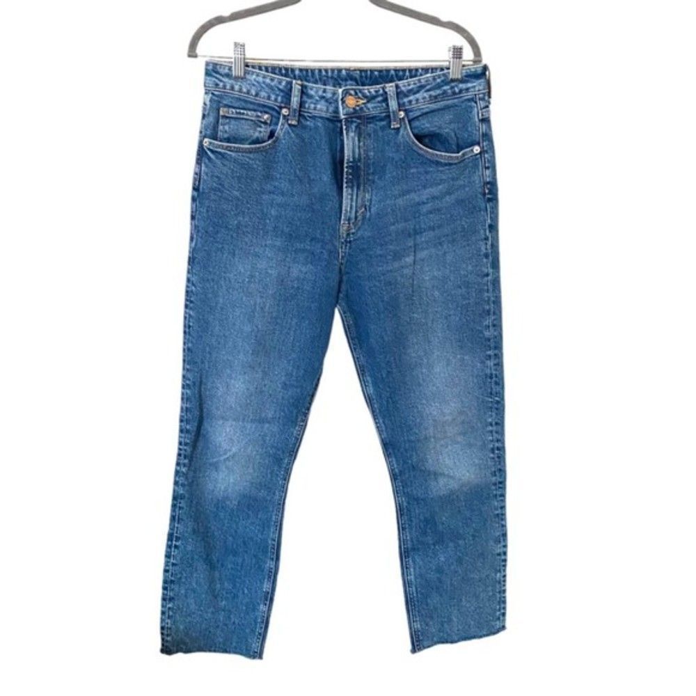 H&M &DENIM Cropped Vintage Slim Denim Sz‎ 10